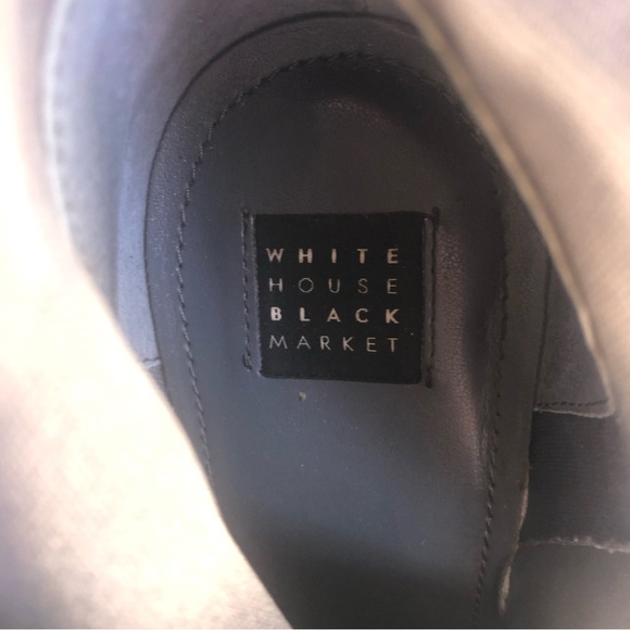 Grey White House Black Market high heeled boots - Picture 2 of 13